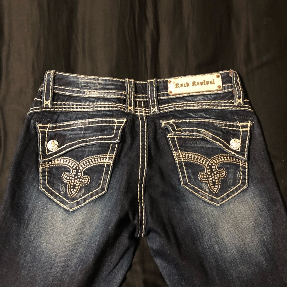 Rock revival capris